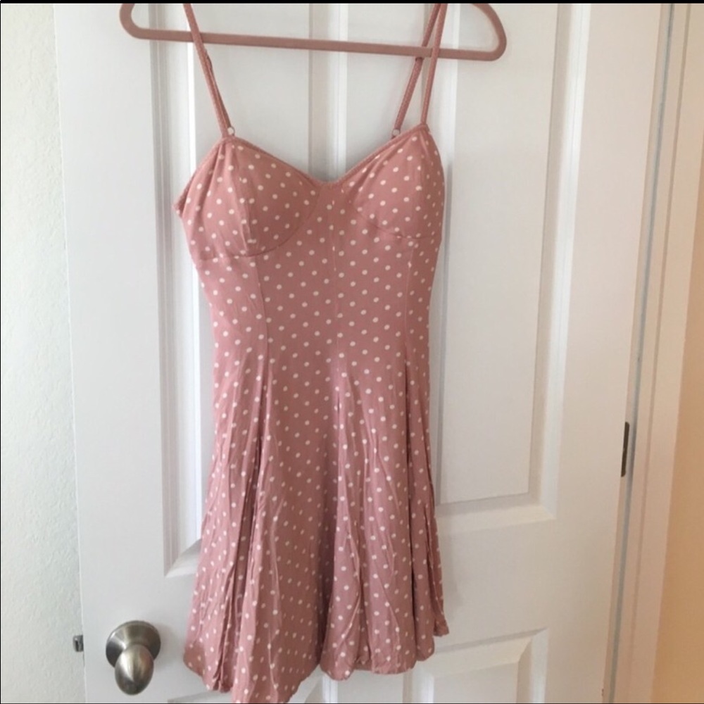 American Eagle Polkadot Summer Country Dress